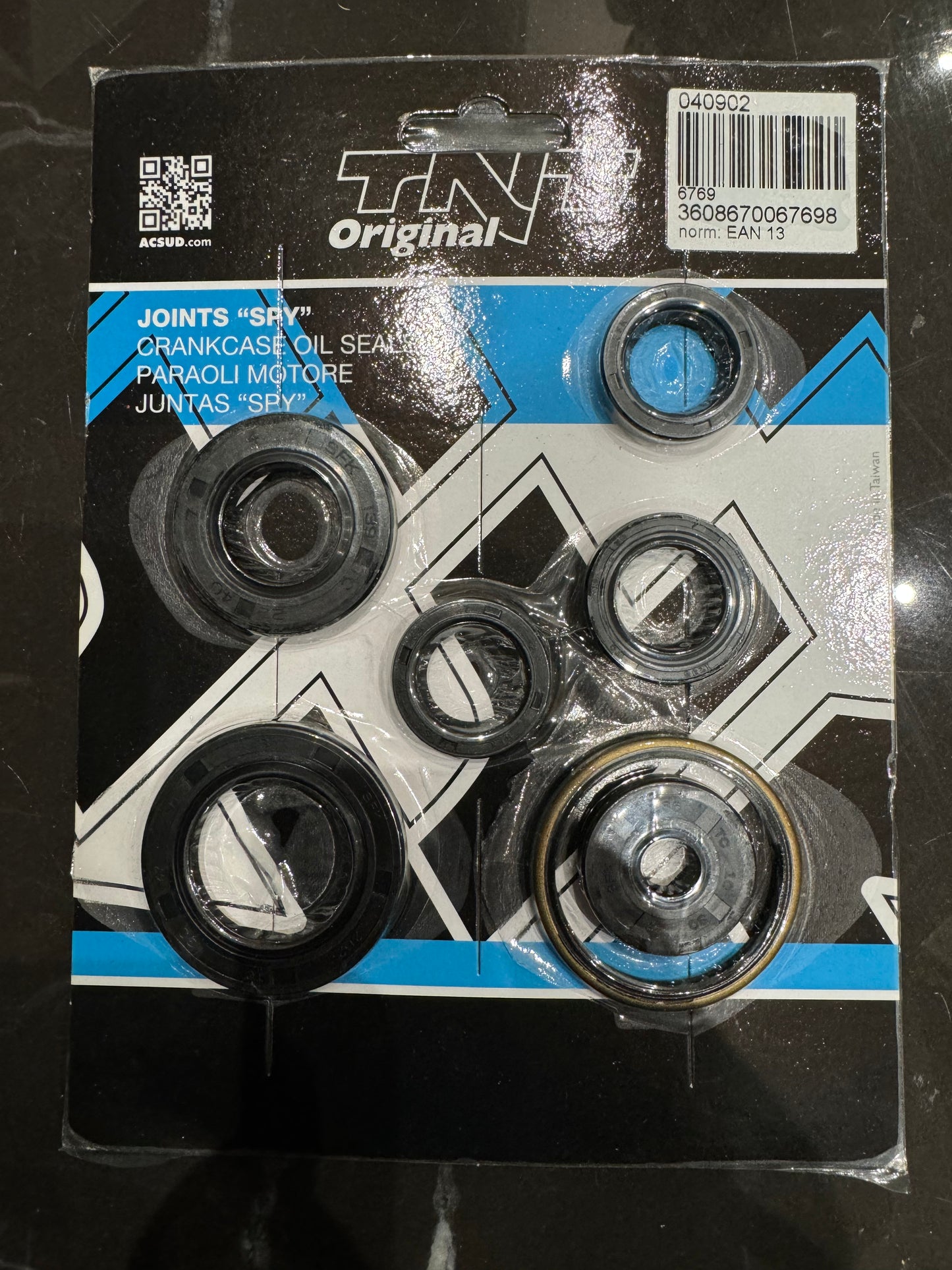 JOINT SPI EMBIELLAGE + BOITE ADAPT. PIAGGIO TYPHOON (POCHETTE DE 7 JOINTS)