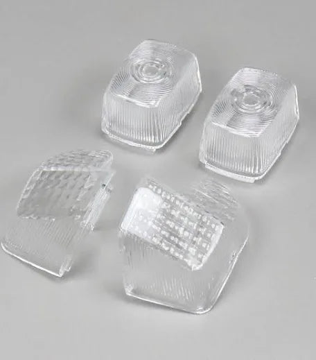 Cabochons de clignotants transparents tun'R pour MBK Booster, Yamaha Bw's (1999 - 2003)