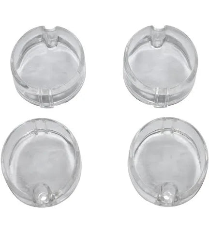 Cabochons de clignotants tun'R transparents pour Derbi Senda X-Treme