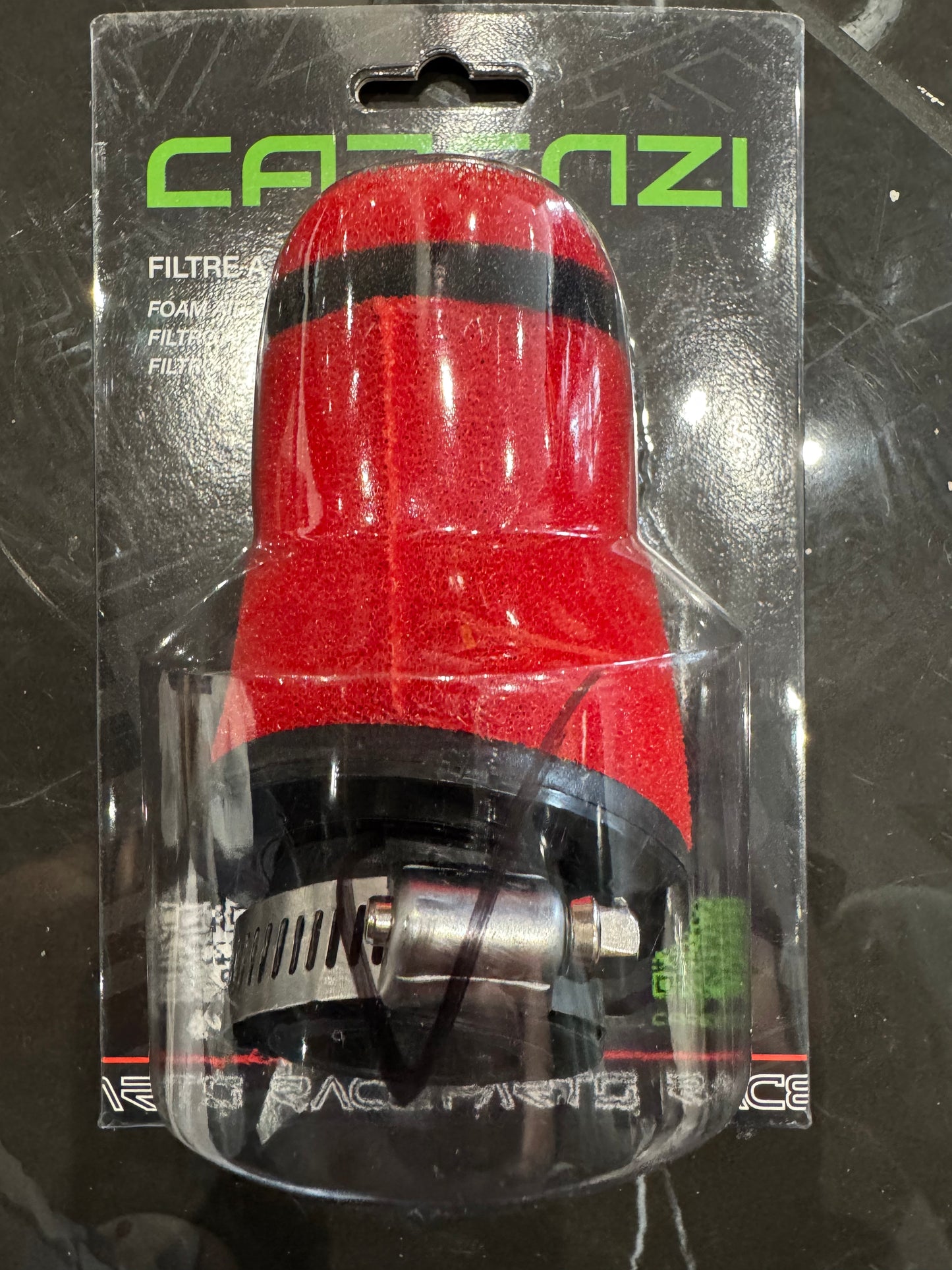 Filtre a air mousse carenzi universel