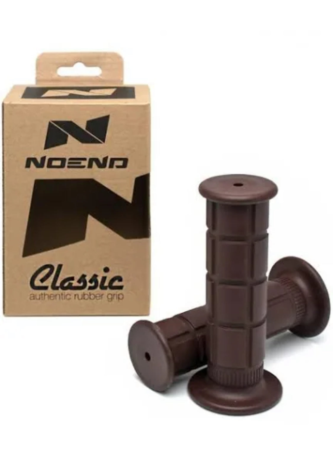 Revêtements poignées x2 marque NoEnd Classic drop marron