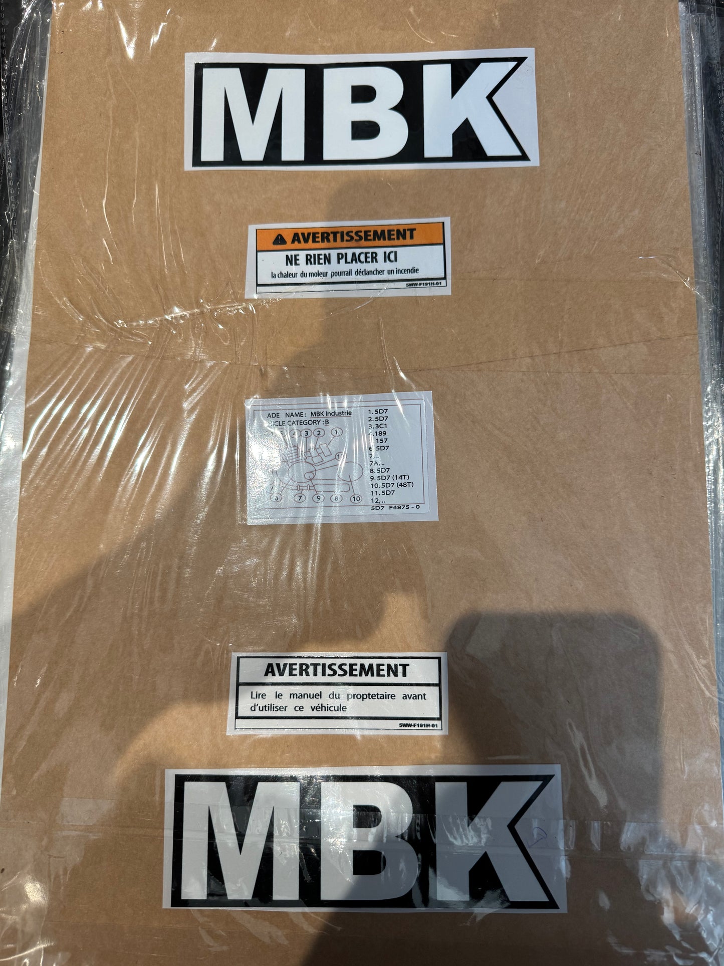 Kit deco mbk booster spirt naked