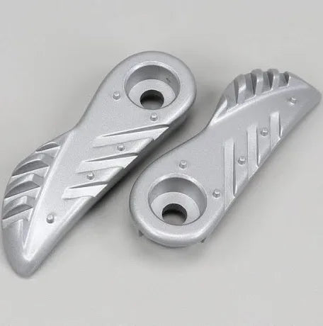 Repose pieds arrière MBK alu adaptable Booster et Yamaha Bw's à partir de 2004