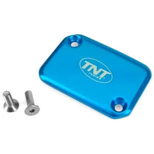 Couvercle de maître cylindre tnt bleu pour mbk booster, stunt et yamaha bw's, slider