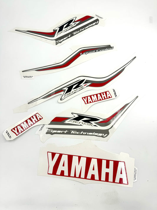 Kit déco Yamaha Aerox rouge