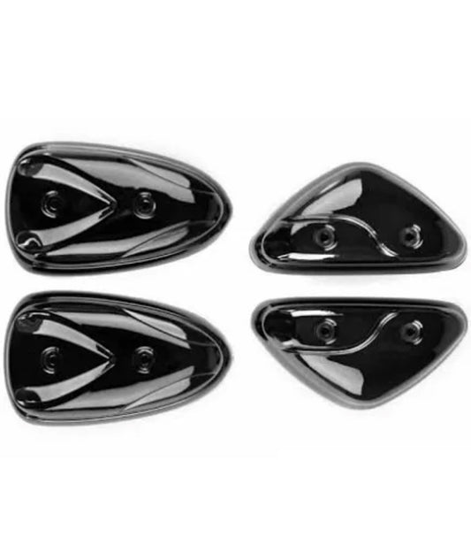 Pad / protection de carénage arriere noir billant pour MBK Stunt et Yamaha Slider