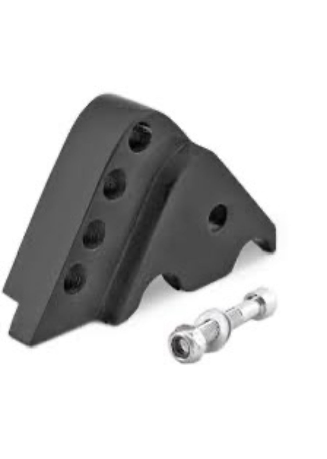 Réhausse d'amortisseur blanc ou noir 4 positions pour MBK Booster et yamaha bw's à partir de 2004