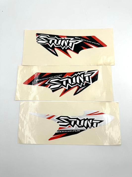 Kit déco MBK stunt extrême fun blanc, rouge et noir